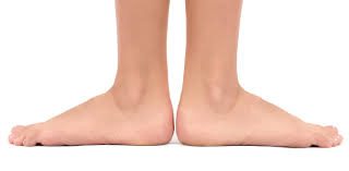 image of flat feet from different view